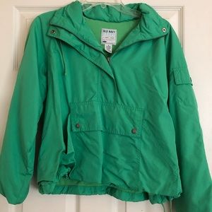Vintage Green Windbreaker